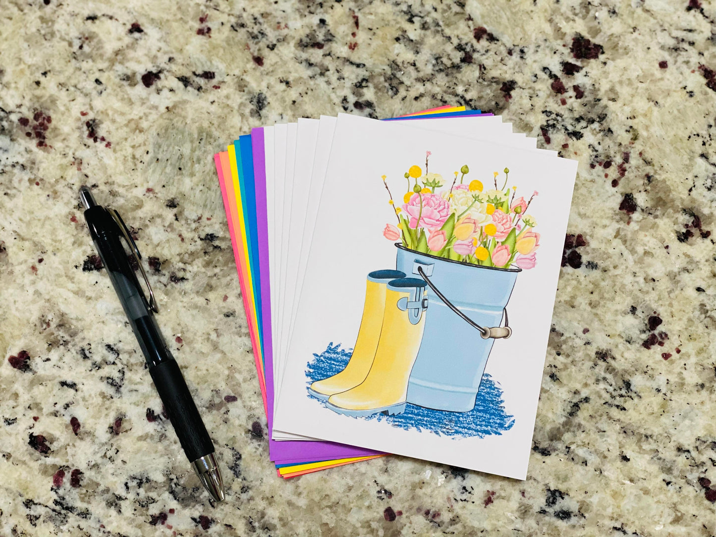 Spring Note Cards (12 pk)