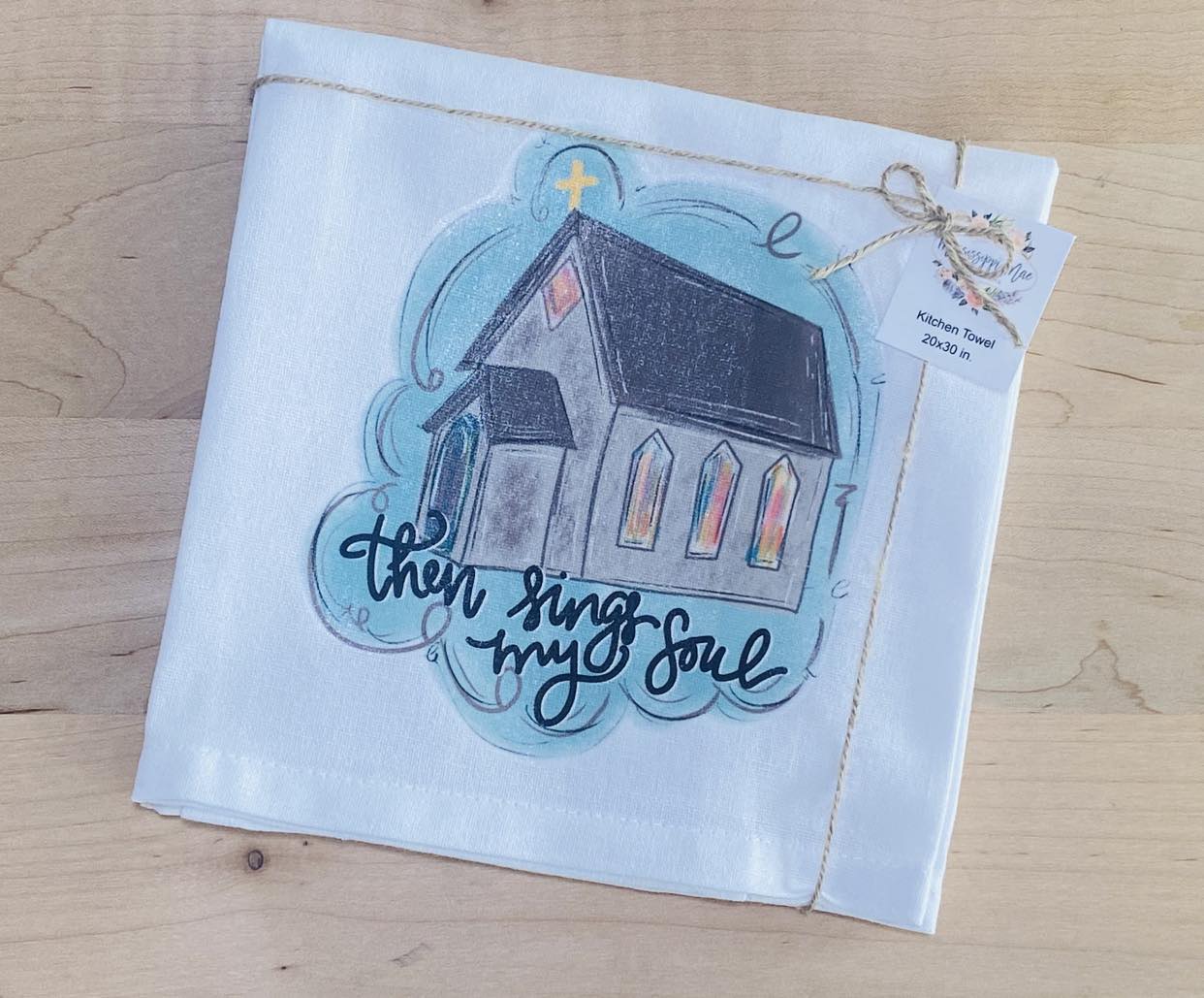 Then Sings Kitchen Towel