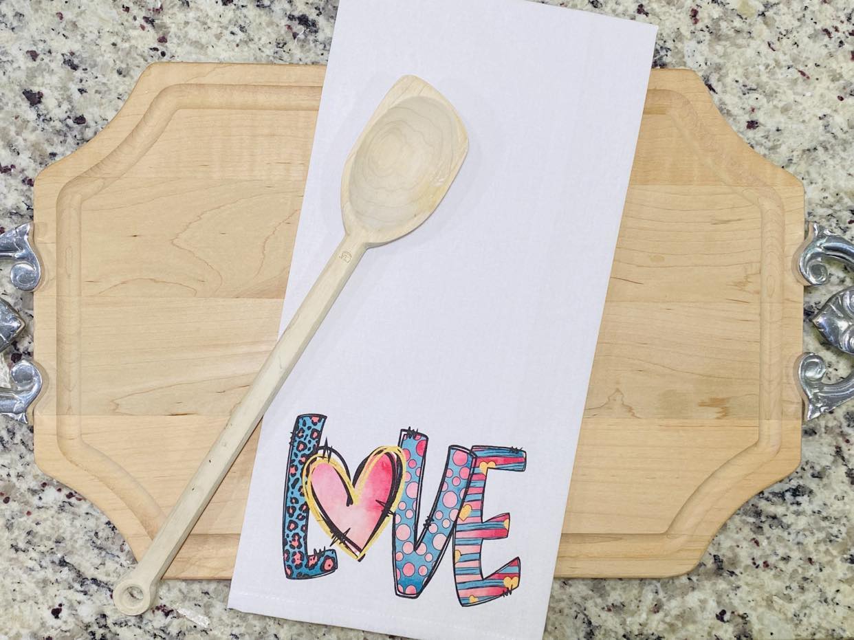 Love Kitchen Towel