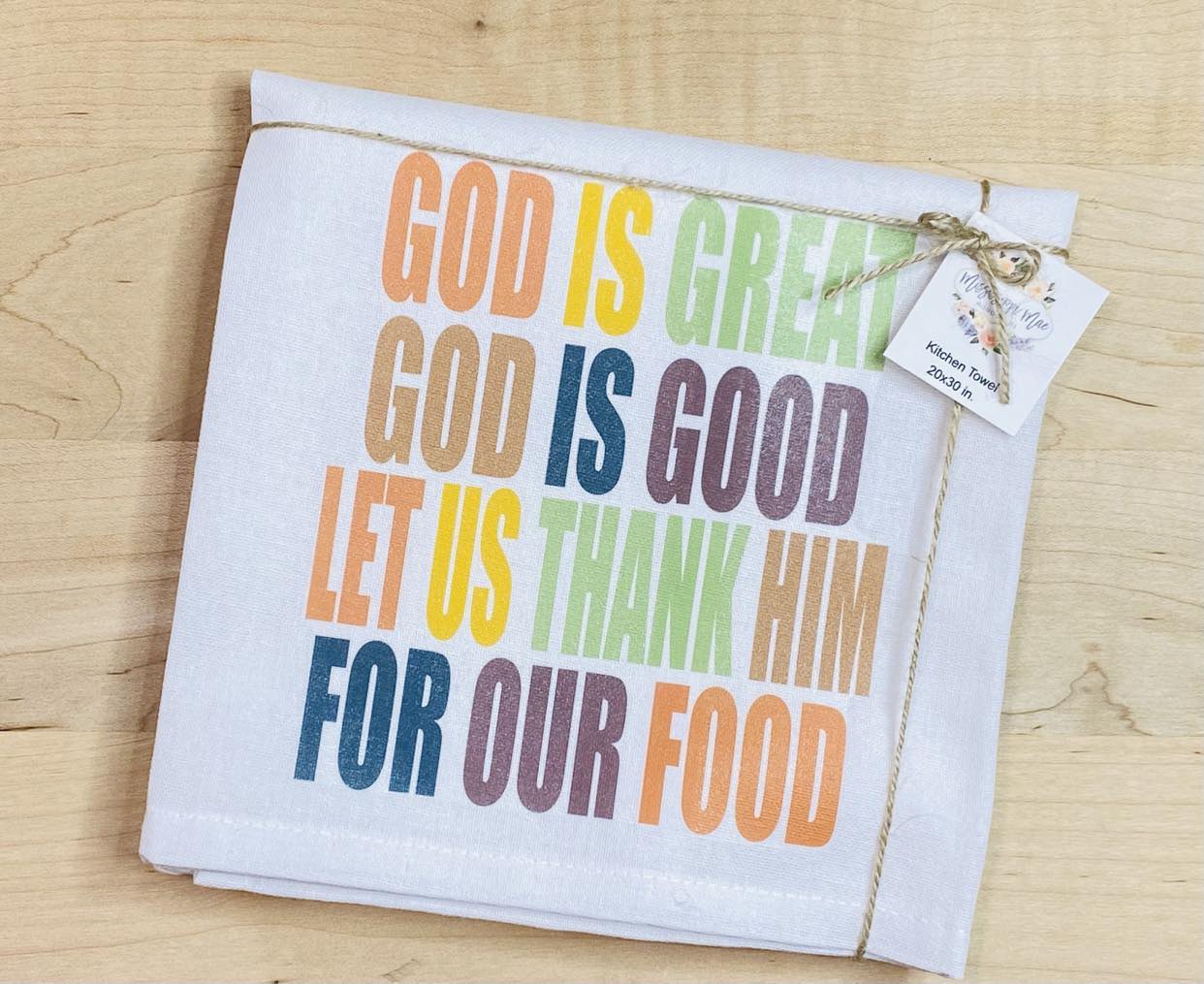 God Is Great Towel