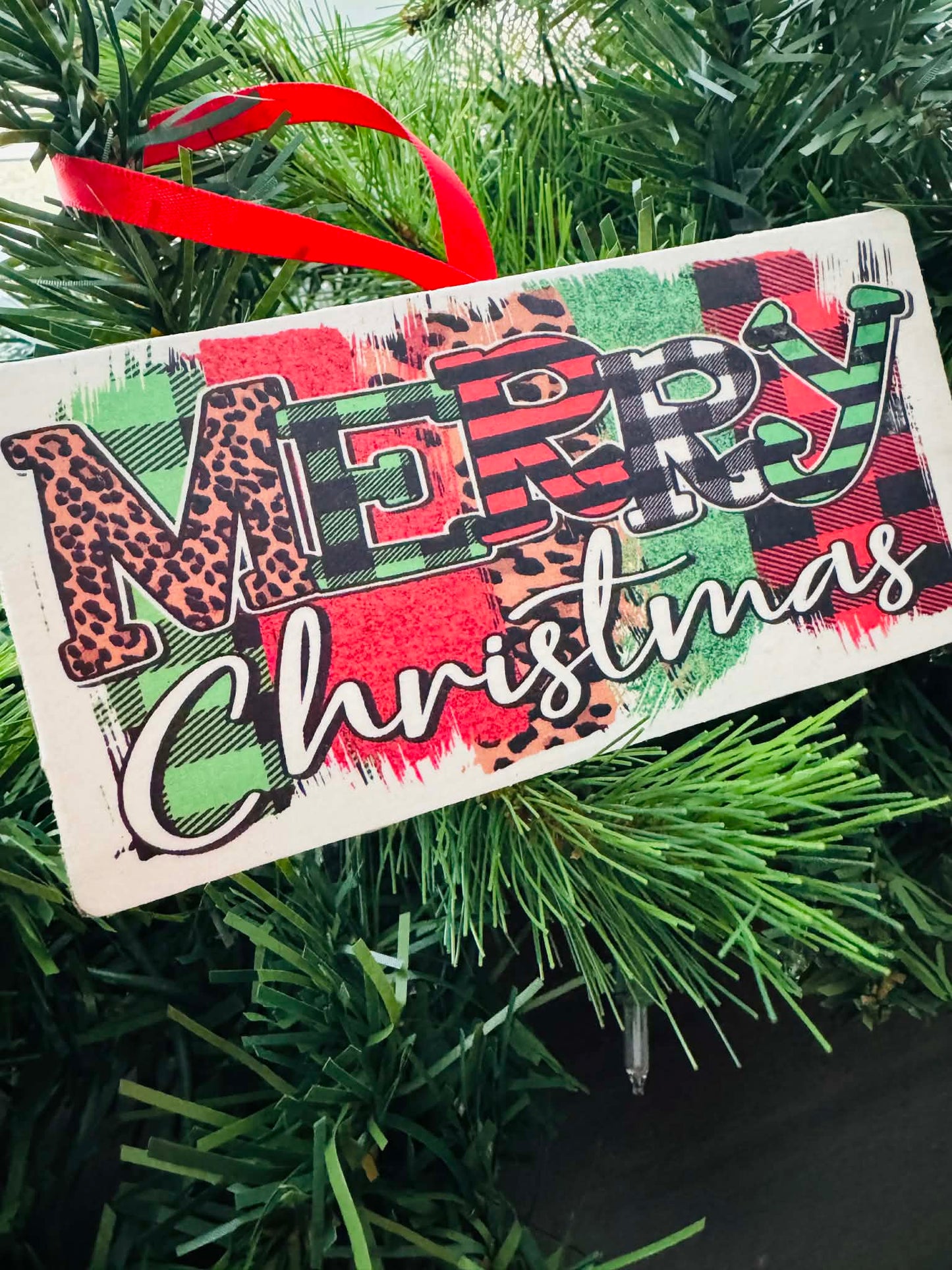 Merry Christmas Ornament