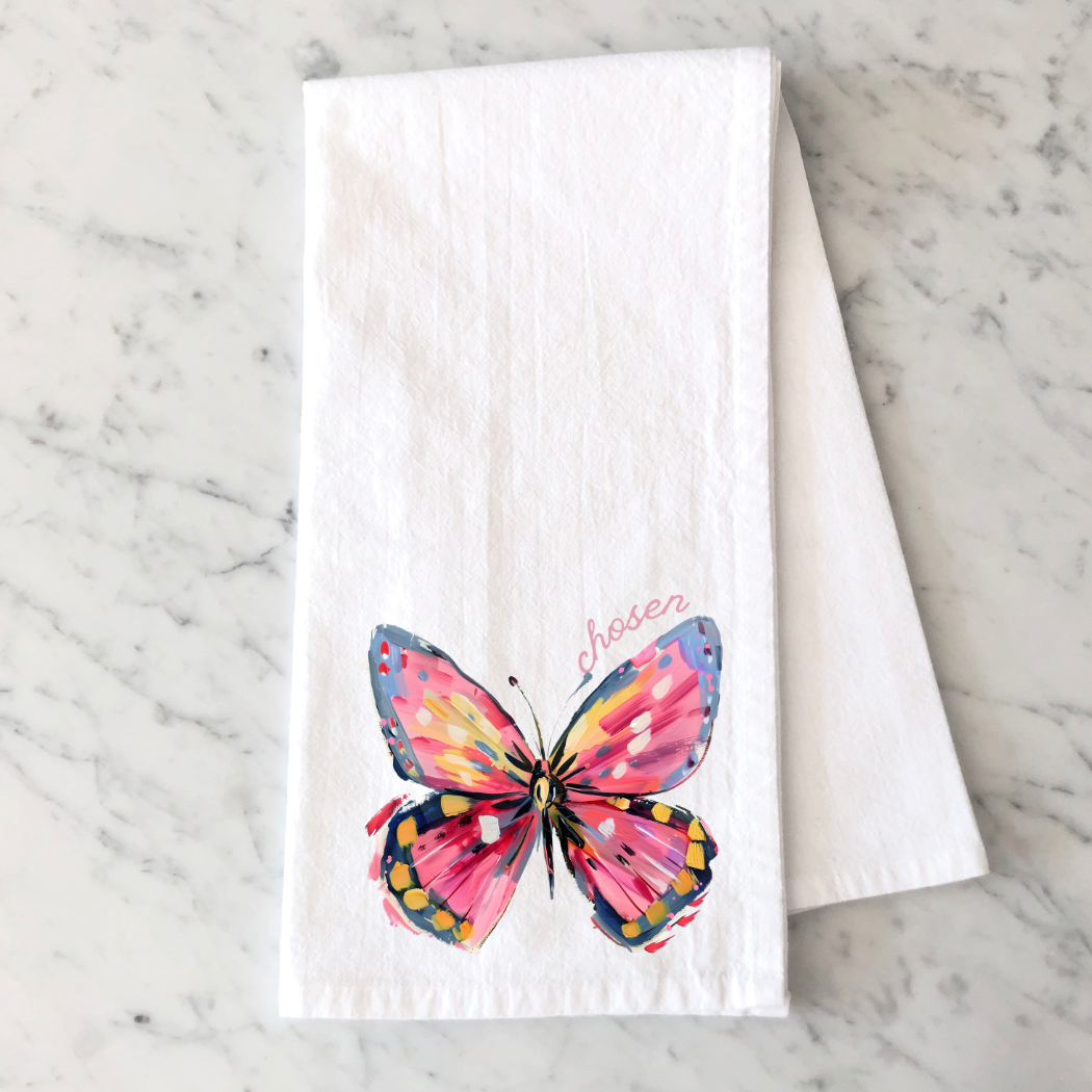 Chosen Butterfly Kitchen Towel