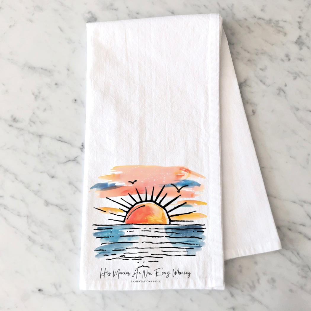 His Mercies Kitchen Towel
