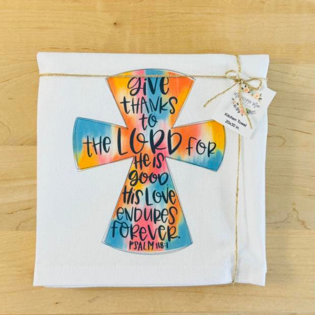 He is Good Kitchen Towel