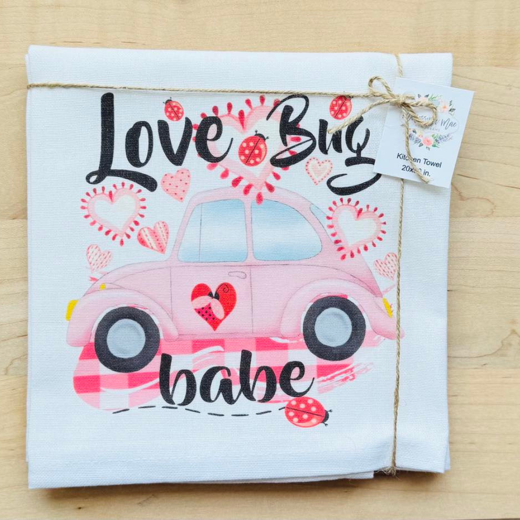 Love Bug Towel