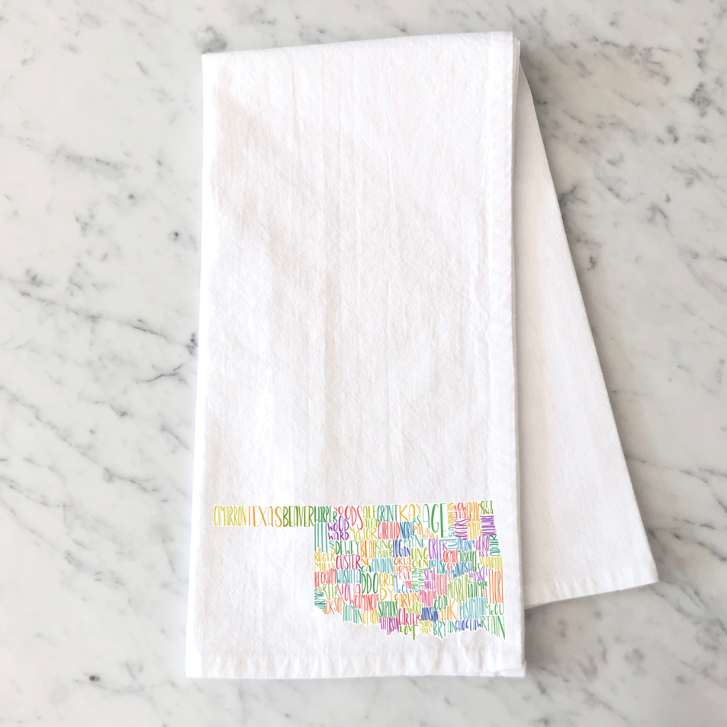 State Counties Kitchen Towel