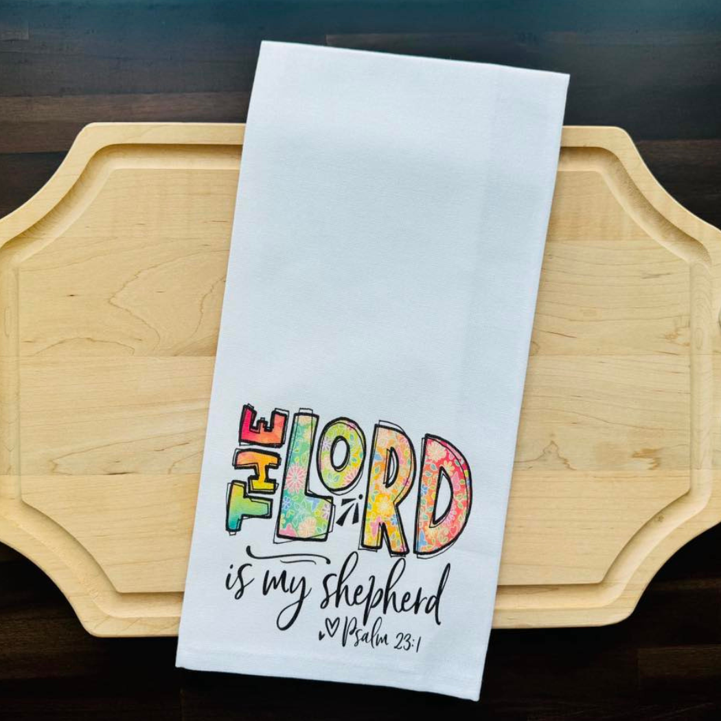 Lord is My Shepherd Kitchen Towel