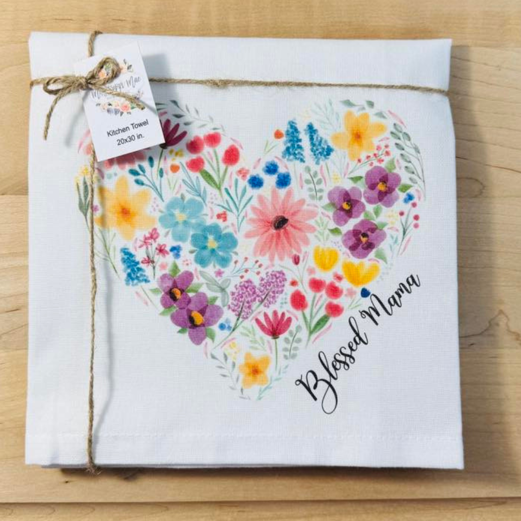 Blessed Mama Kitchen Towel