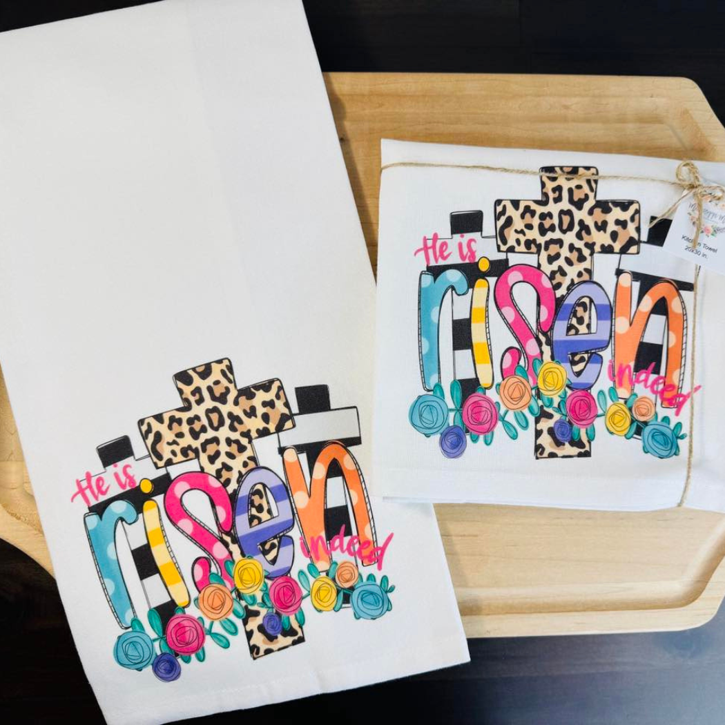 Risen Indeed Kitchen Towel