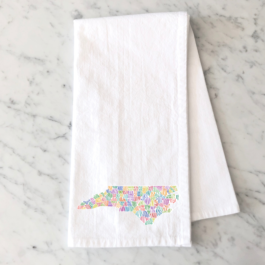 State Counties Kitchen Towel