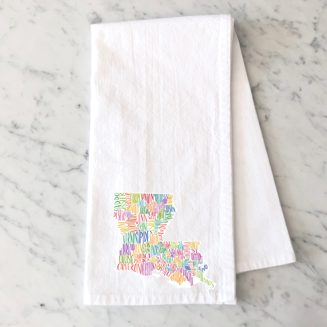 State Counties Kitchen Towel