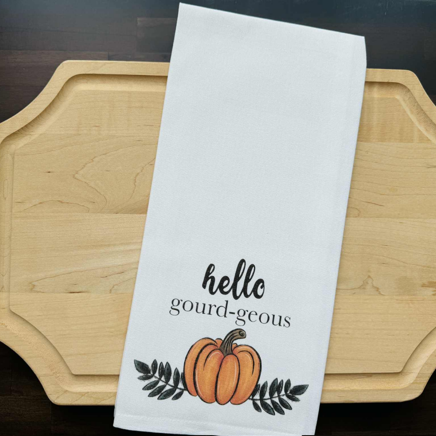 Hello Gourd-Geous Kitchen Towel