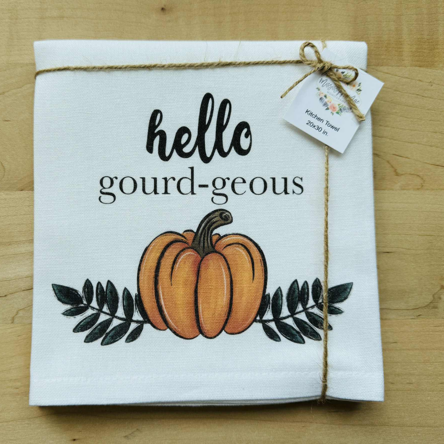 Hello Gourd-Geous Kitchen Towel