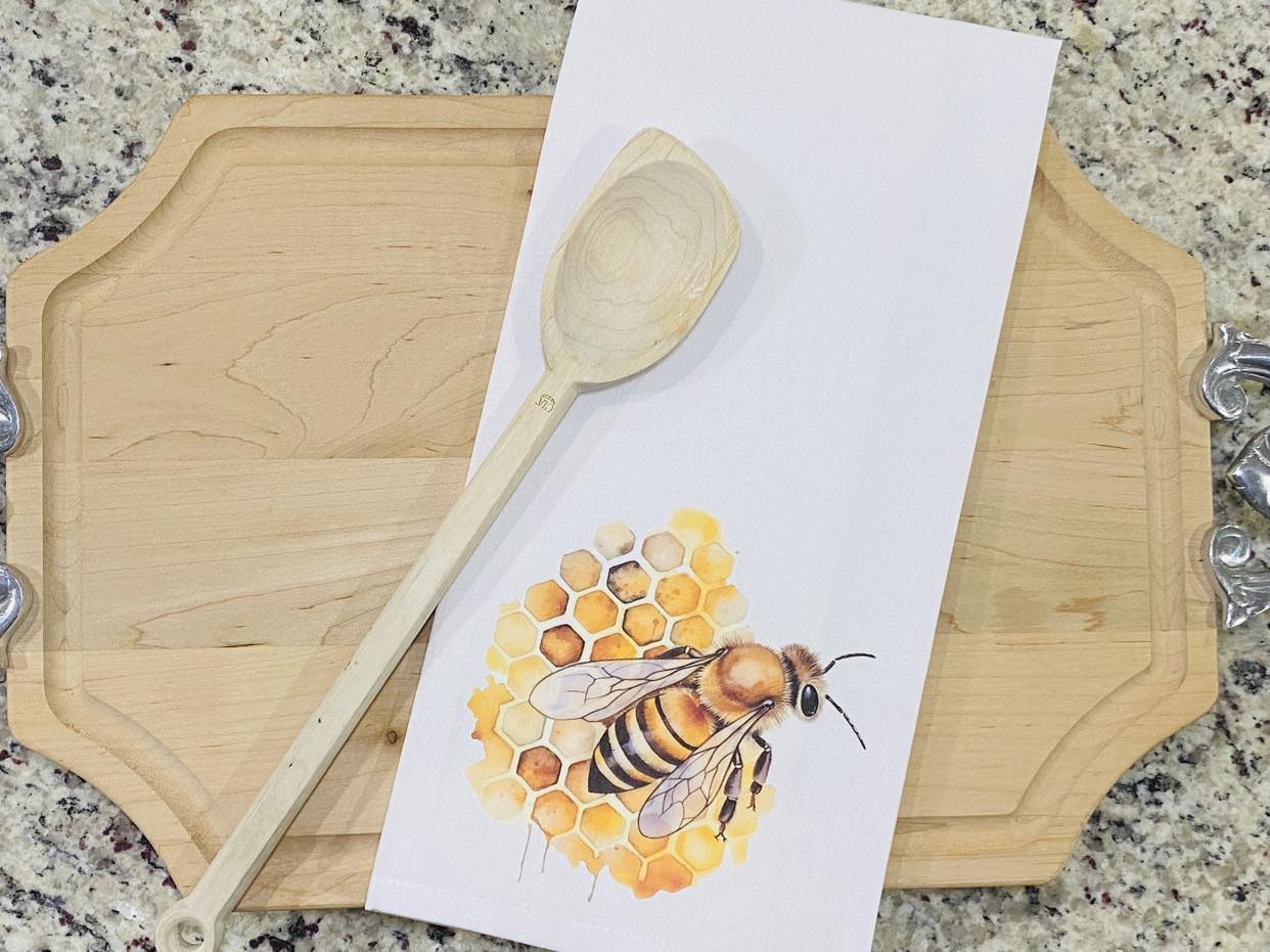Honeycomb Bee Kitchen Towel