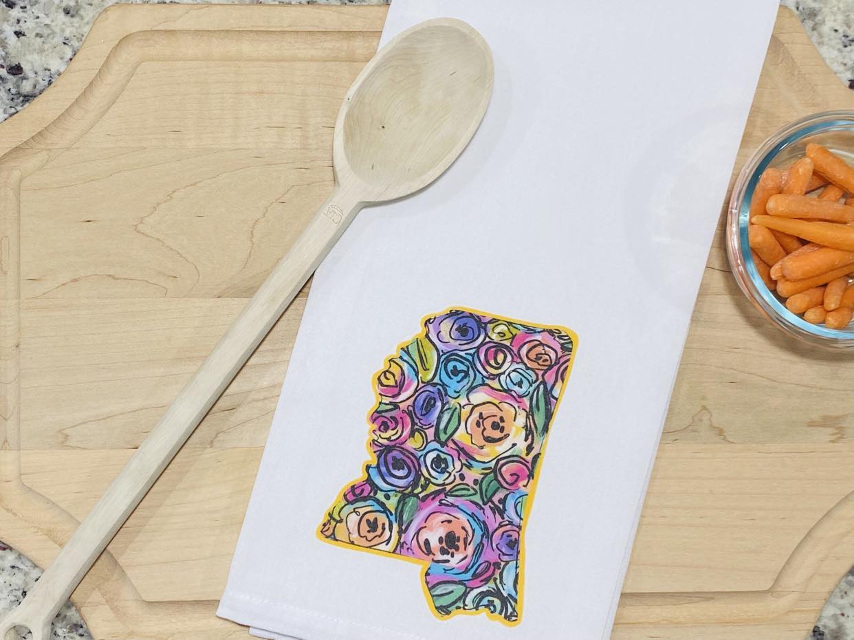 Magnolia Mississippi Kitchen Towel