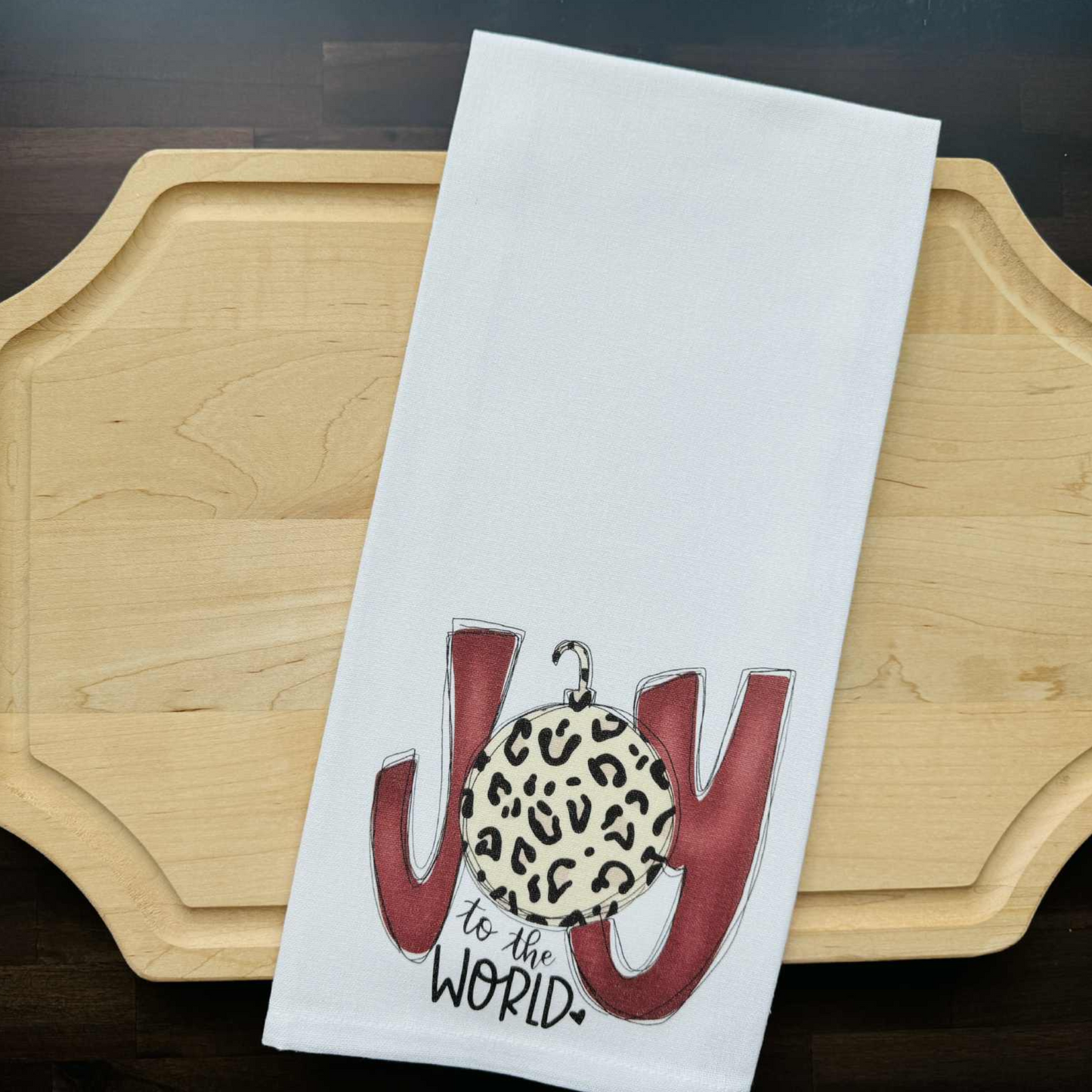 Leopard Joy Kitchen Towel
