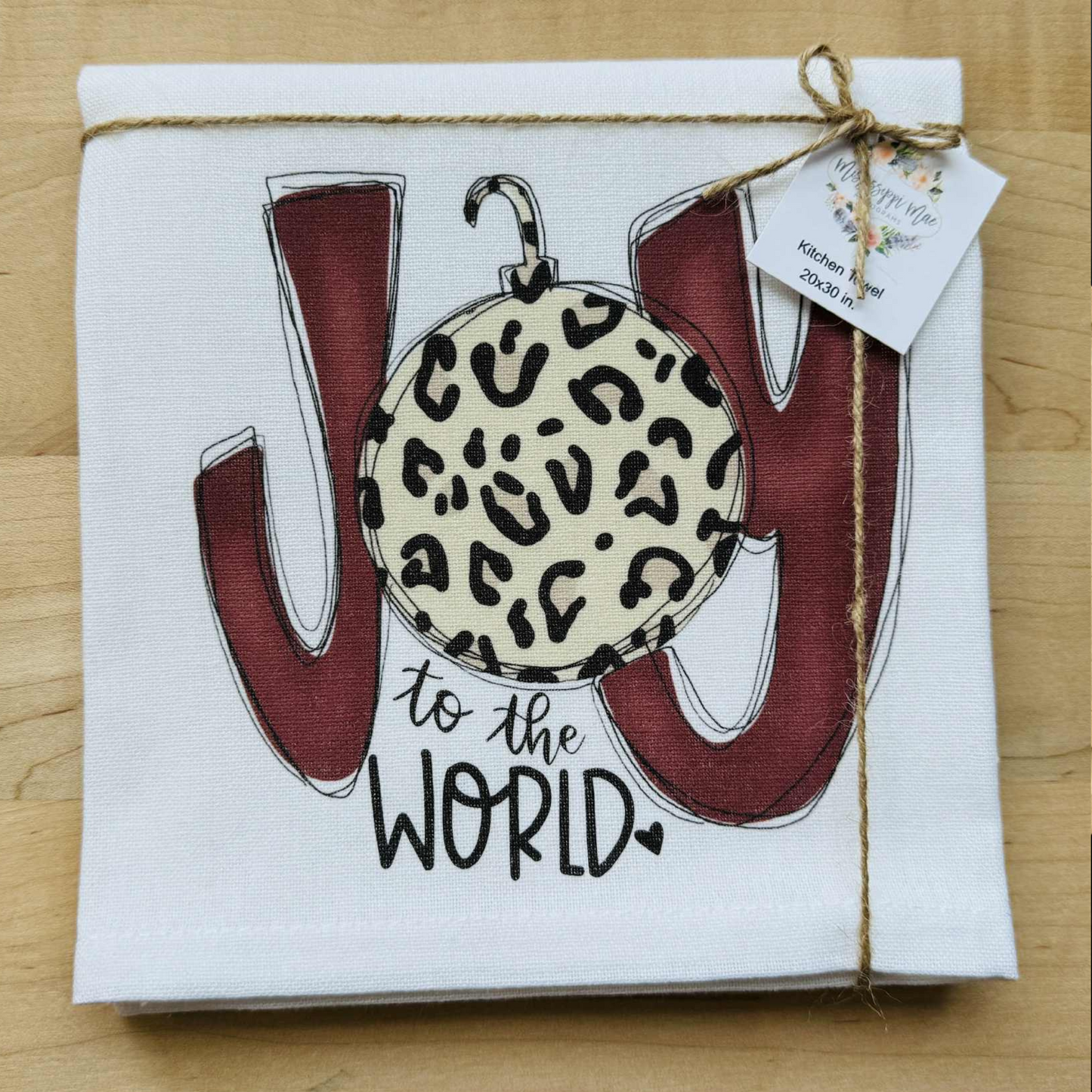 Leopard Joy Kitchen Towel
