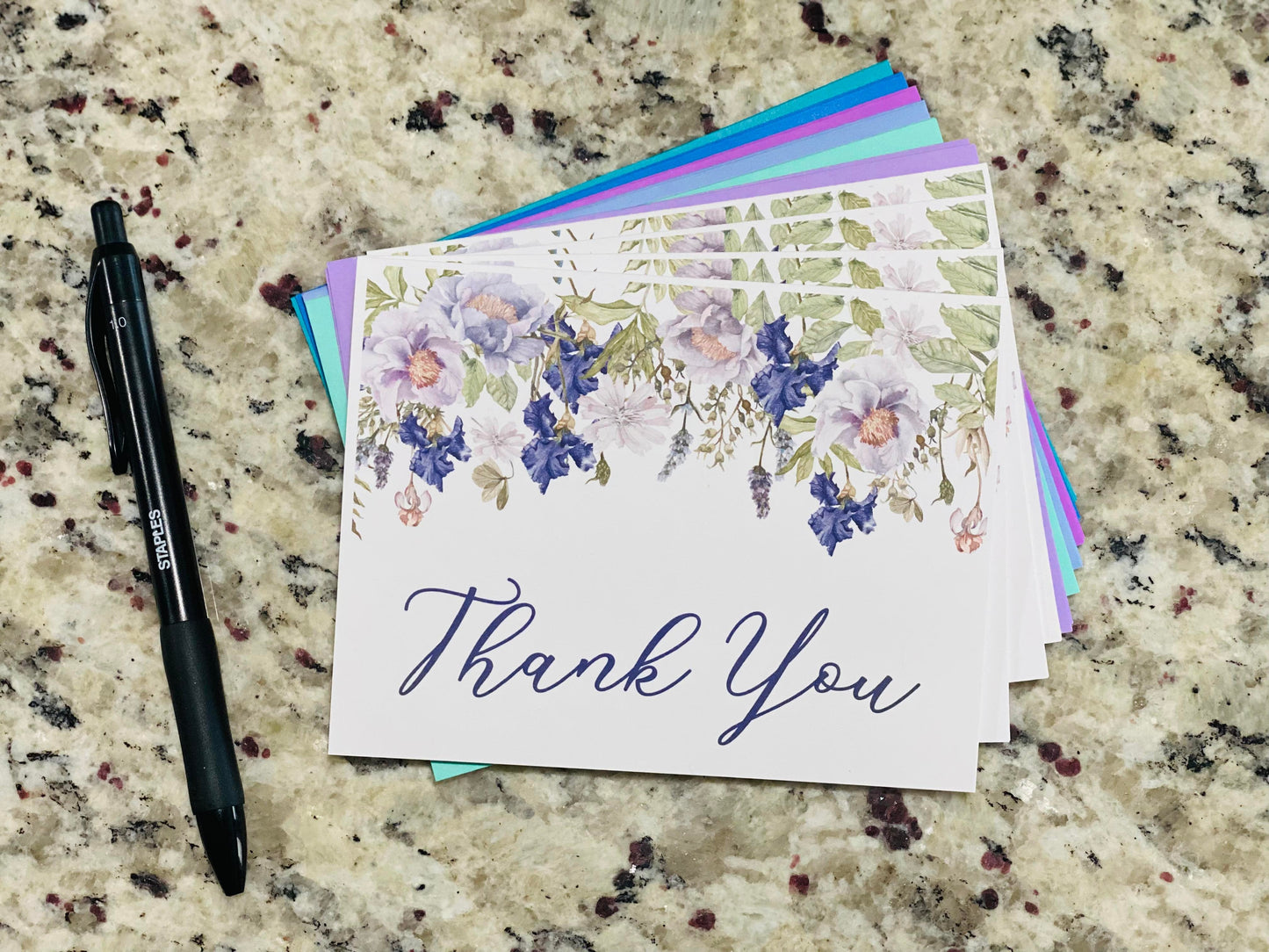 Assorted Greetings Note Cards (Set of 12)