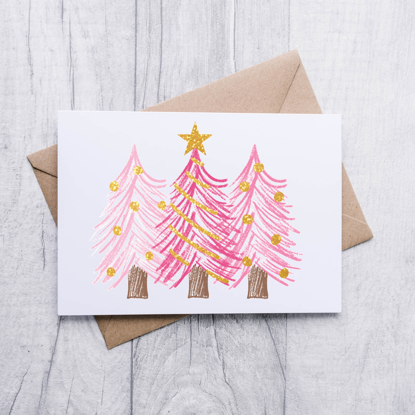 Classic Santa Note Cards (Set of 12)