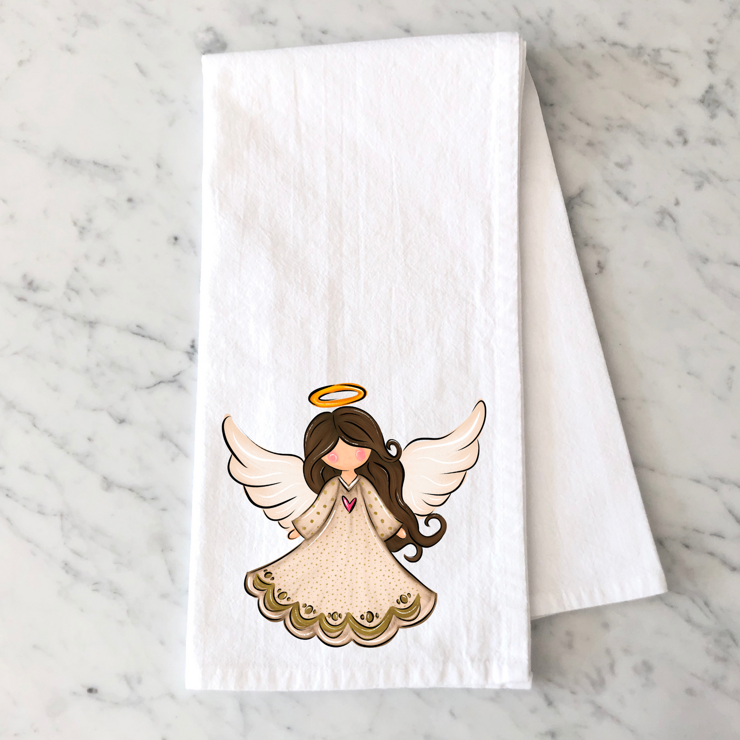 Pretty Angel Kitchen Towel