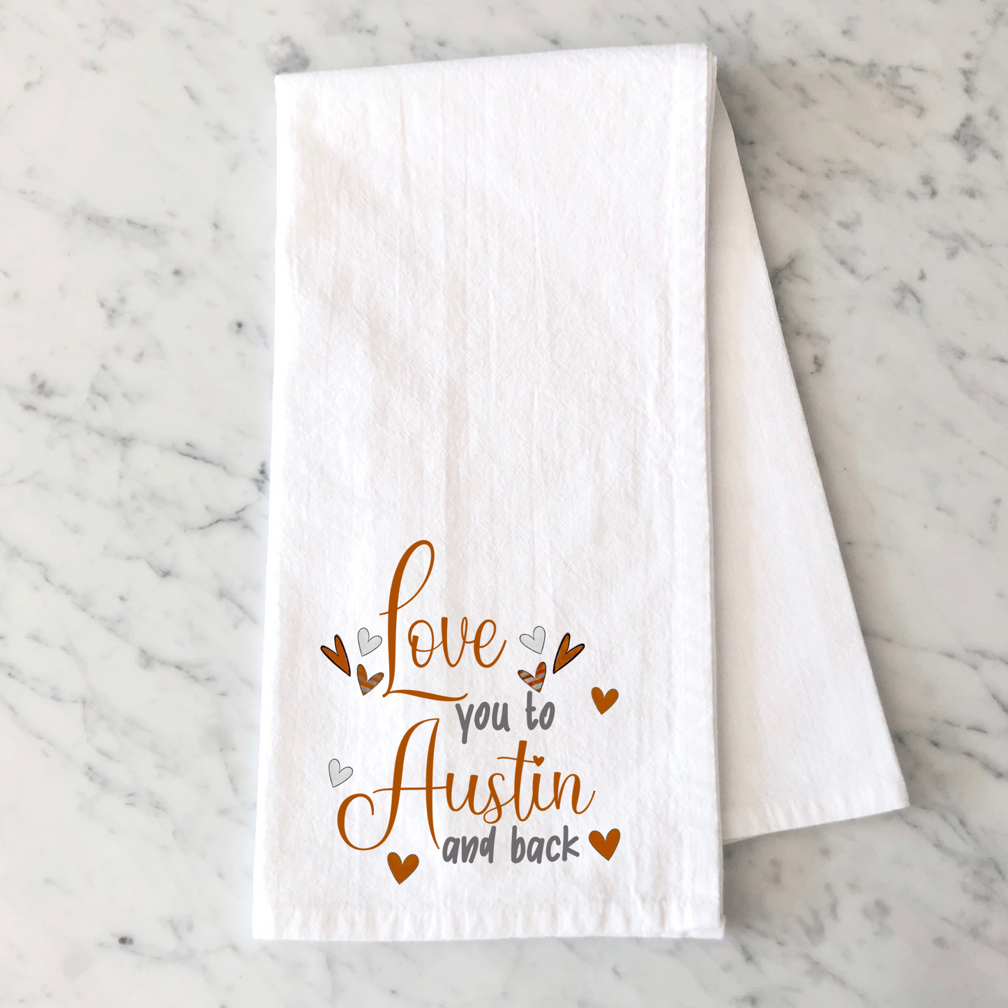 Love Austin Kitchen Towel
