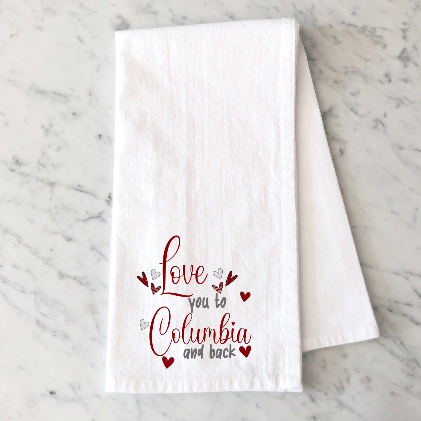 Love Columbia Kitchen Towel