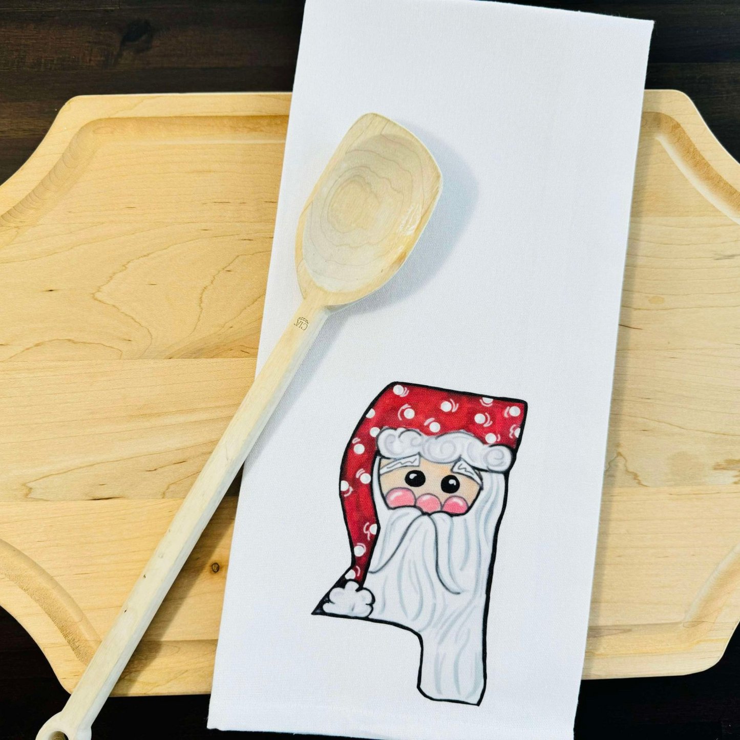 Santa State Kitchen Towel