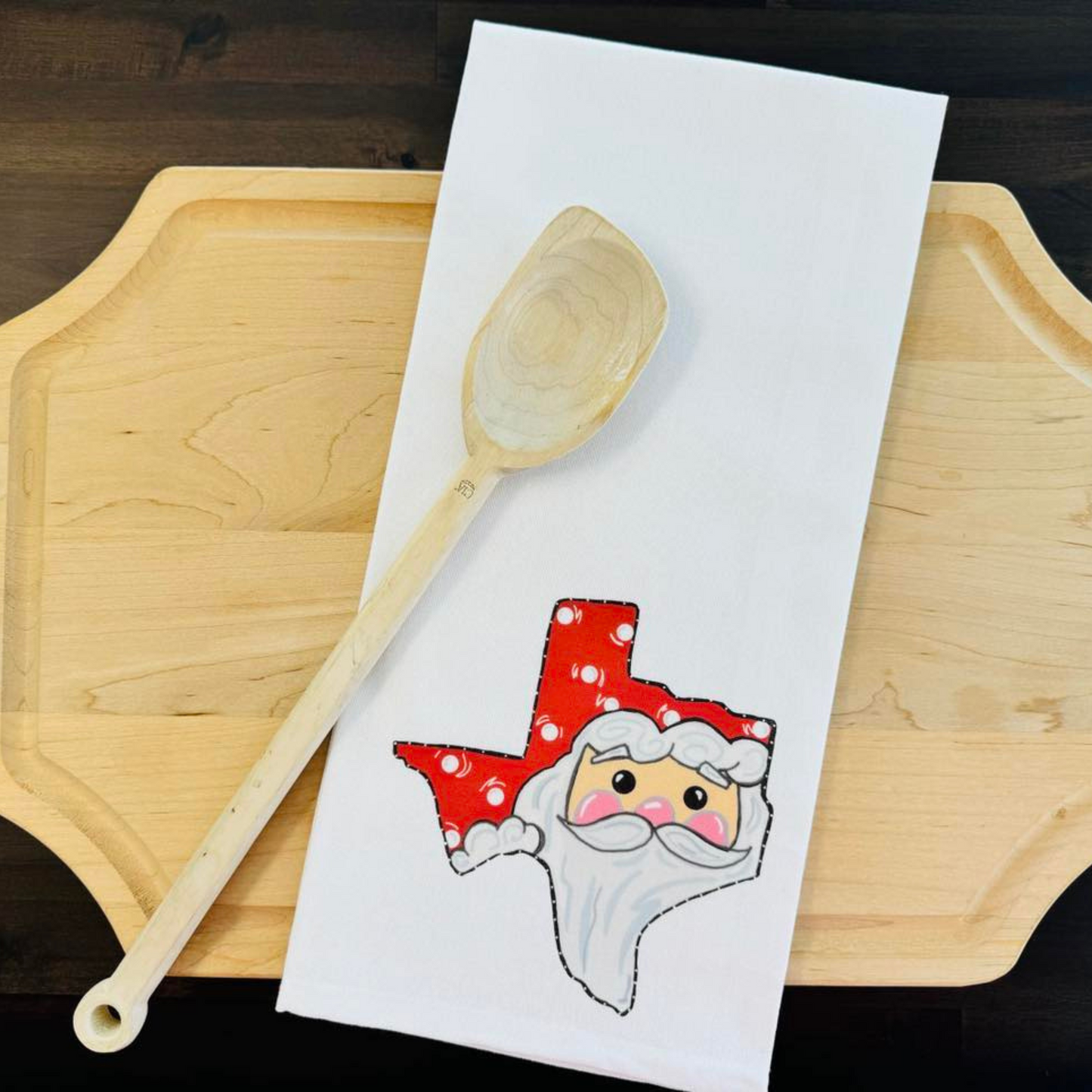 Santa State Kitchen Towel
