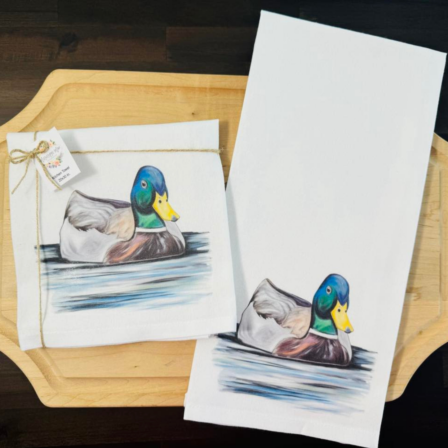 Mallard Duck Kitchen Towel