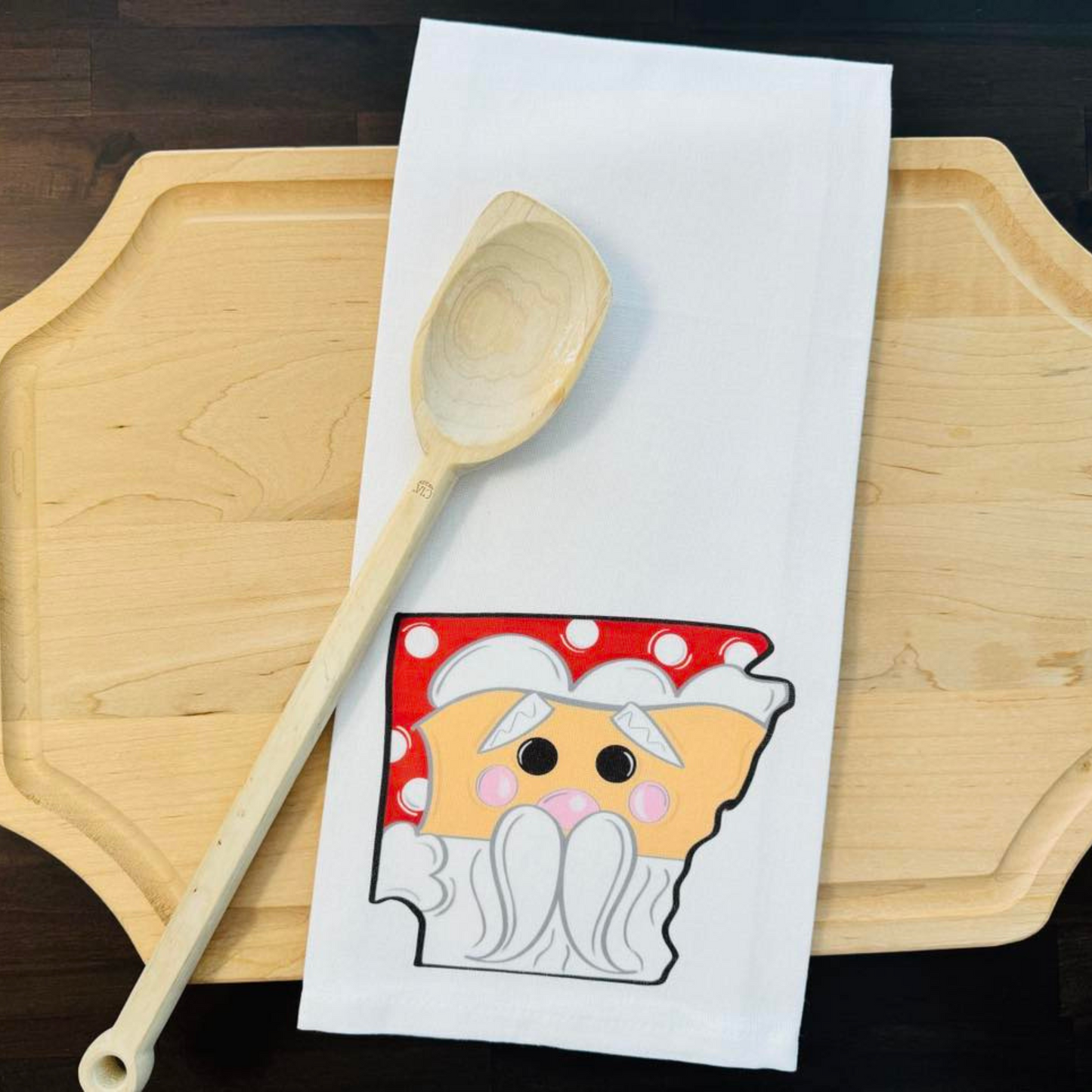 Santa State Kitchen Towel
