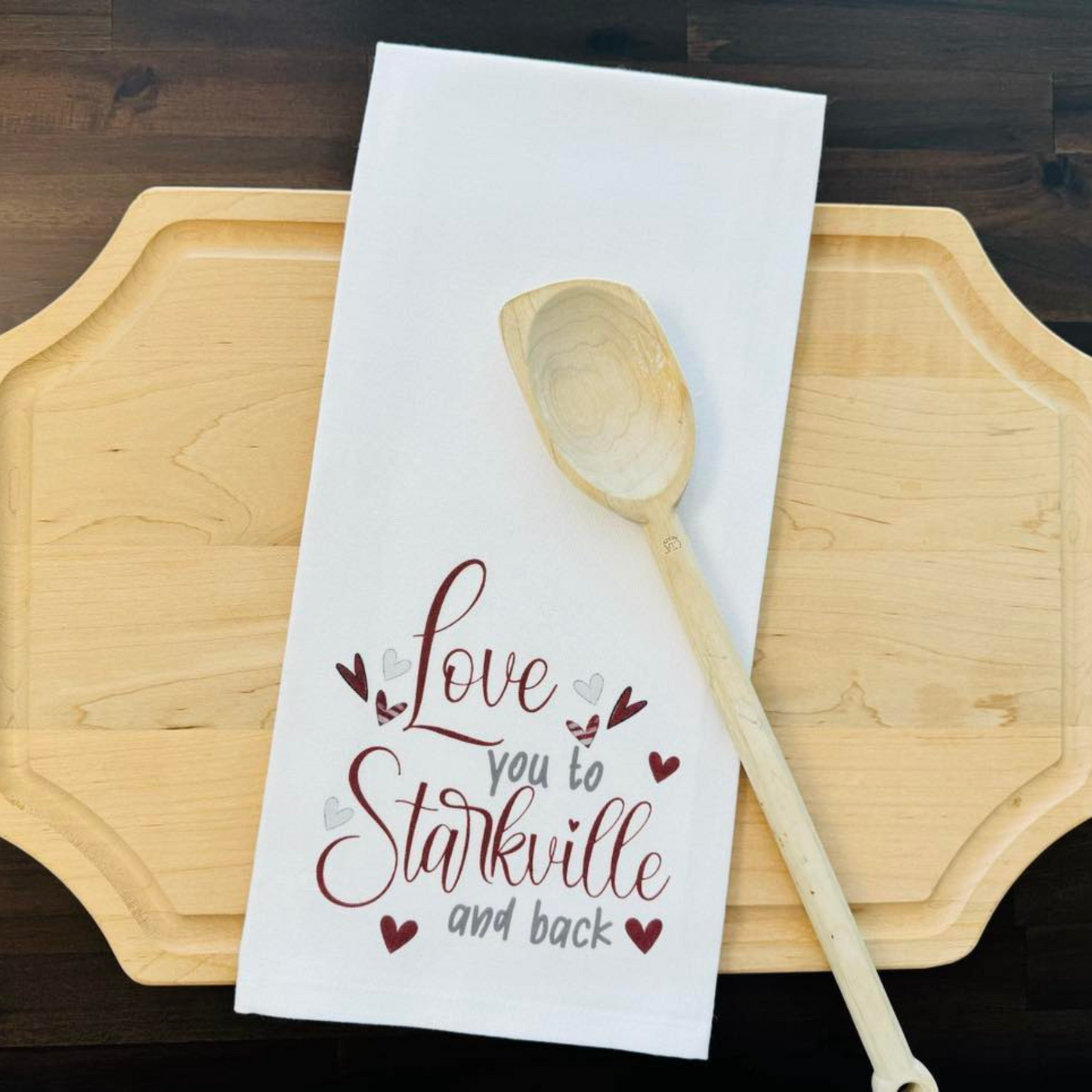 Love Starkville Kitchen Towel