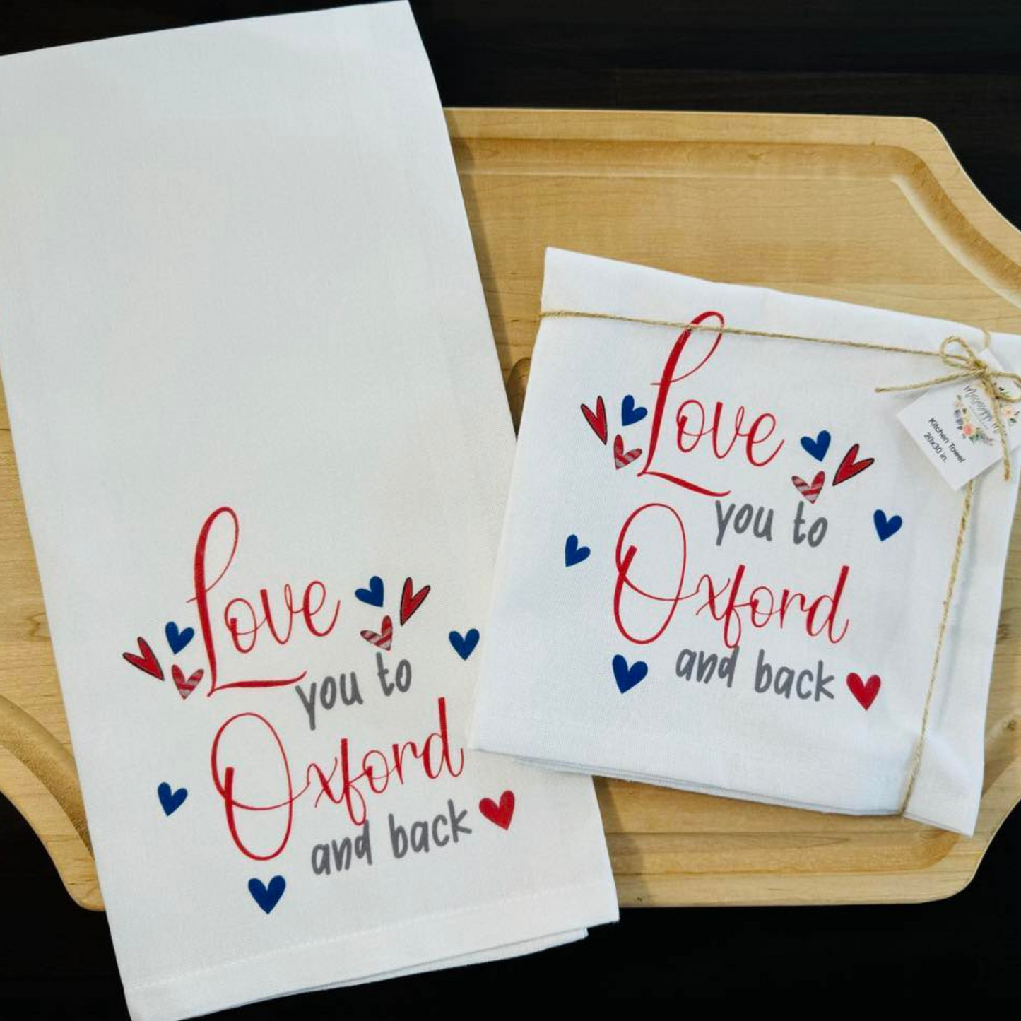 Love Oxford Kitchen Towel