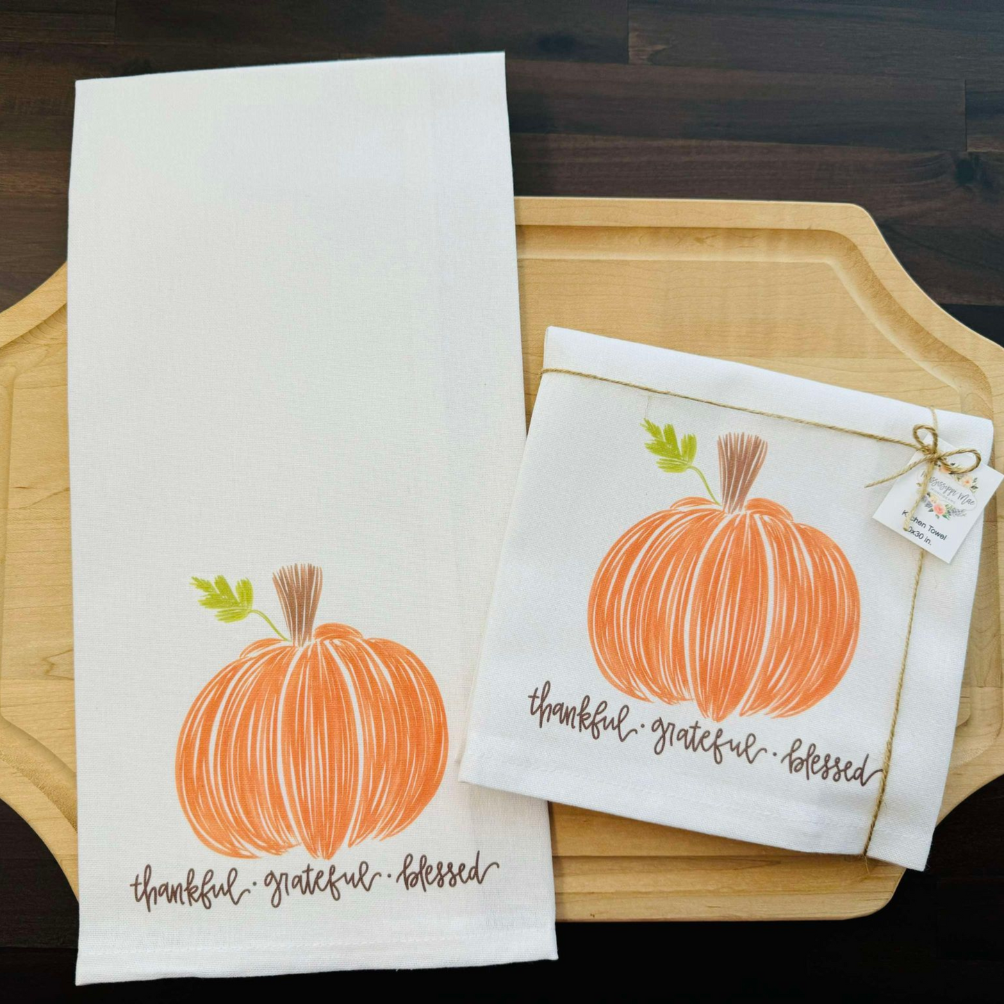 Pumpkin Kitchen Towel