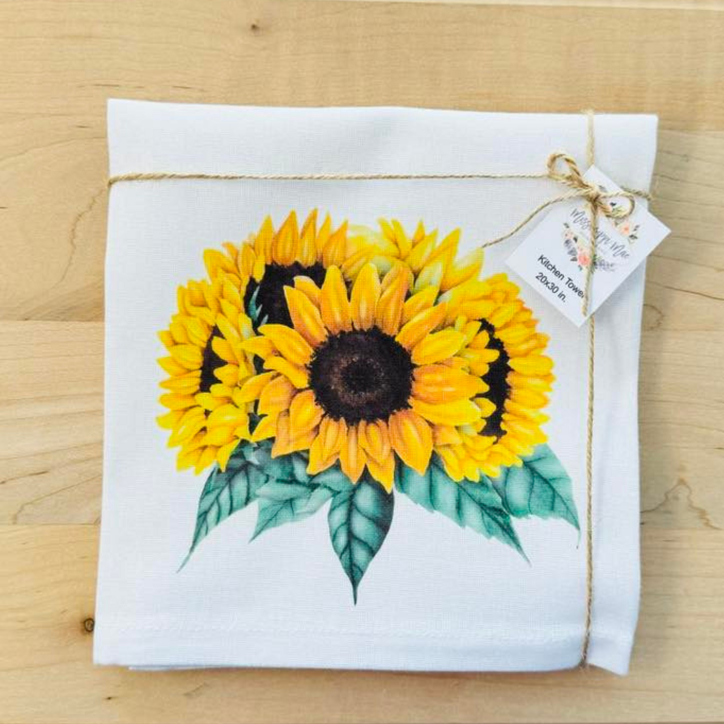 Sunflower Kitchen Towel