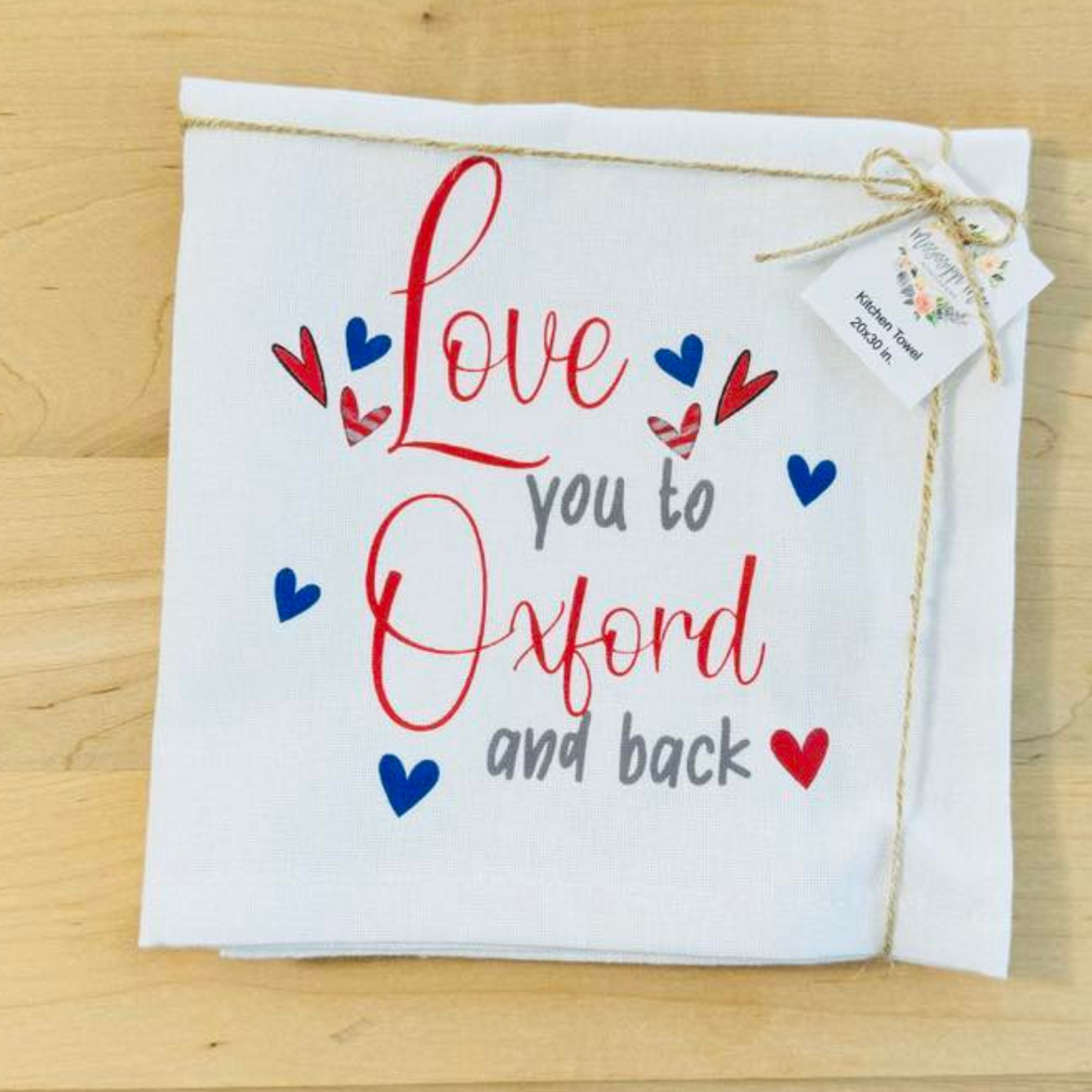 Love Oxford Kitchen Towel