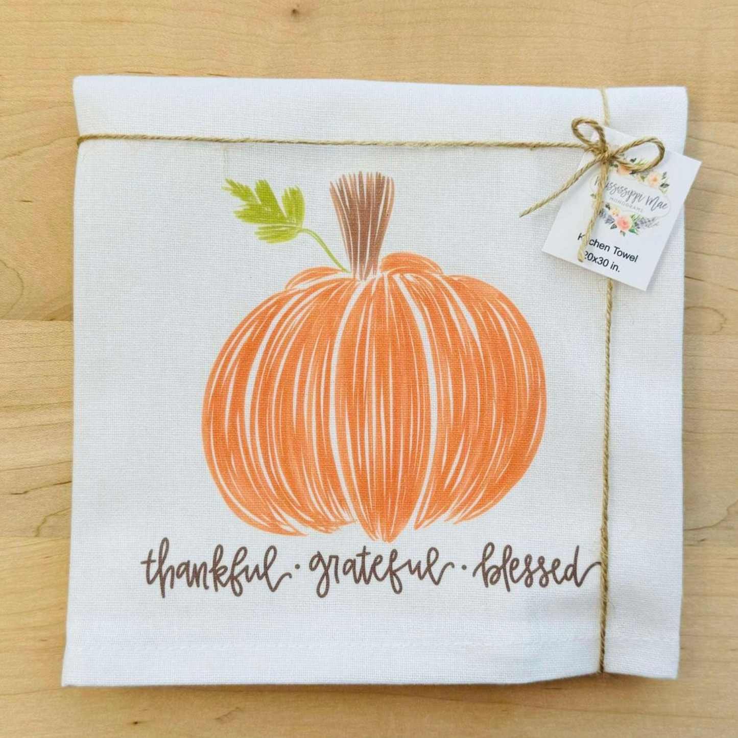 Pumpkin Kitchen Towel