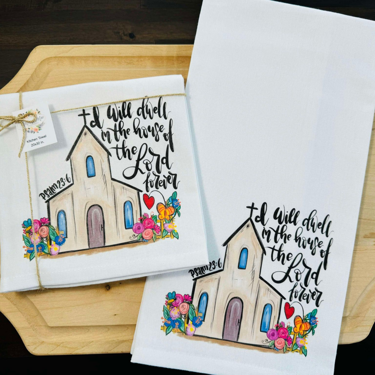Dwell in the House Towel