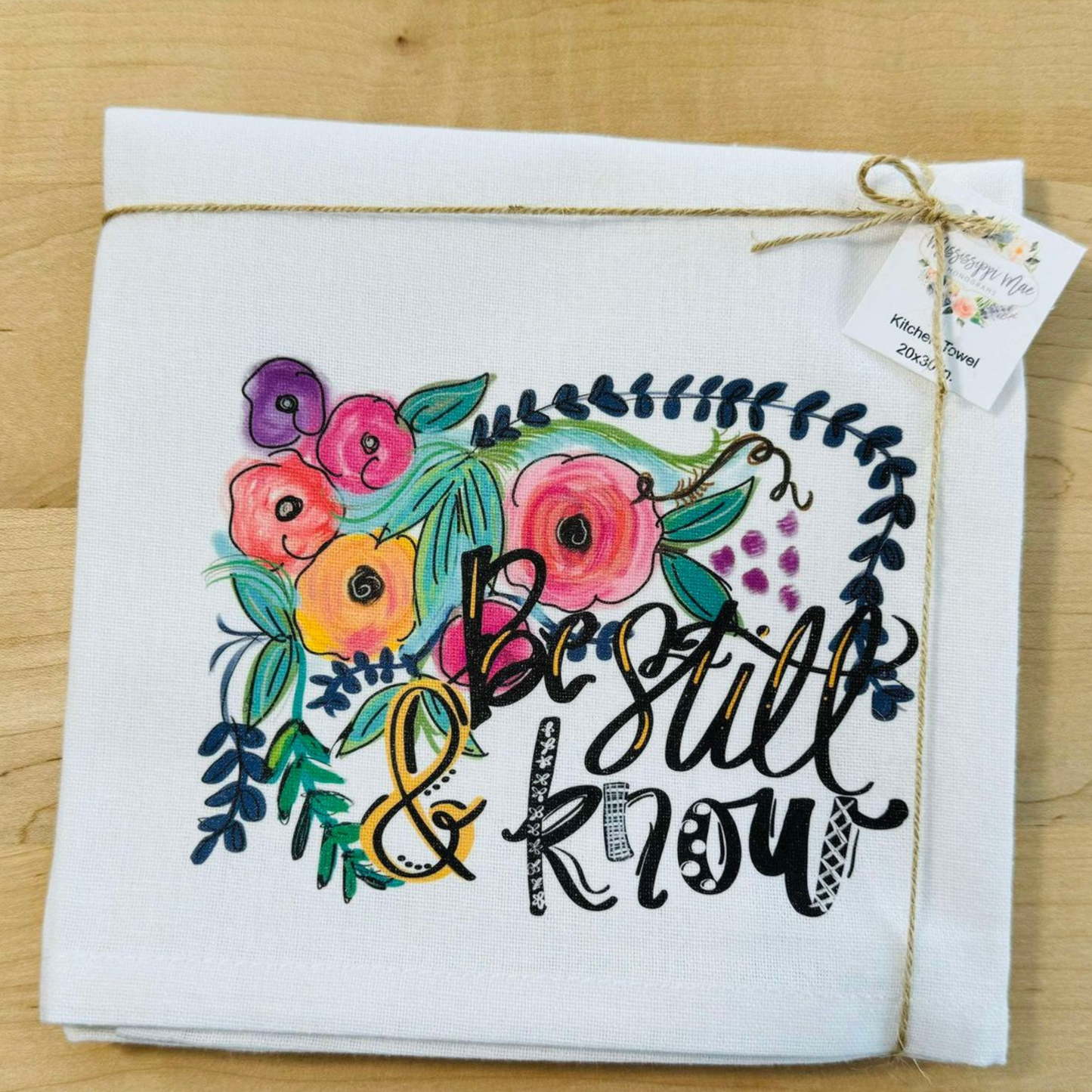 Be Still Kitchen Towel