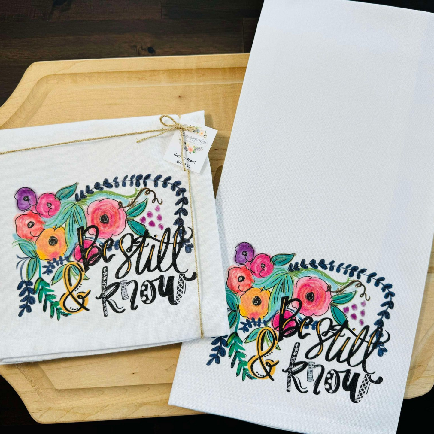 Be Still Kitchen Towel