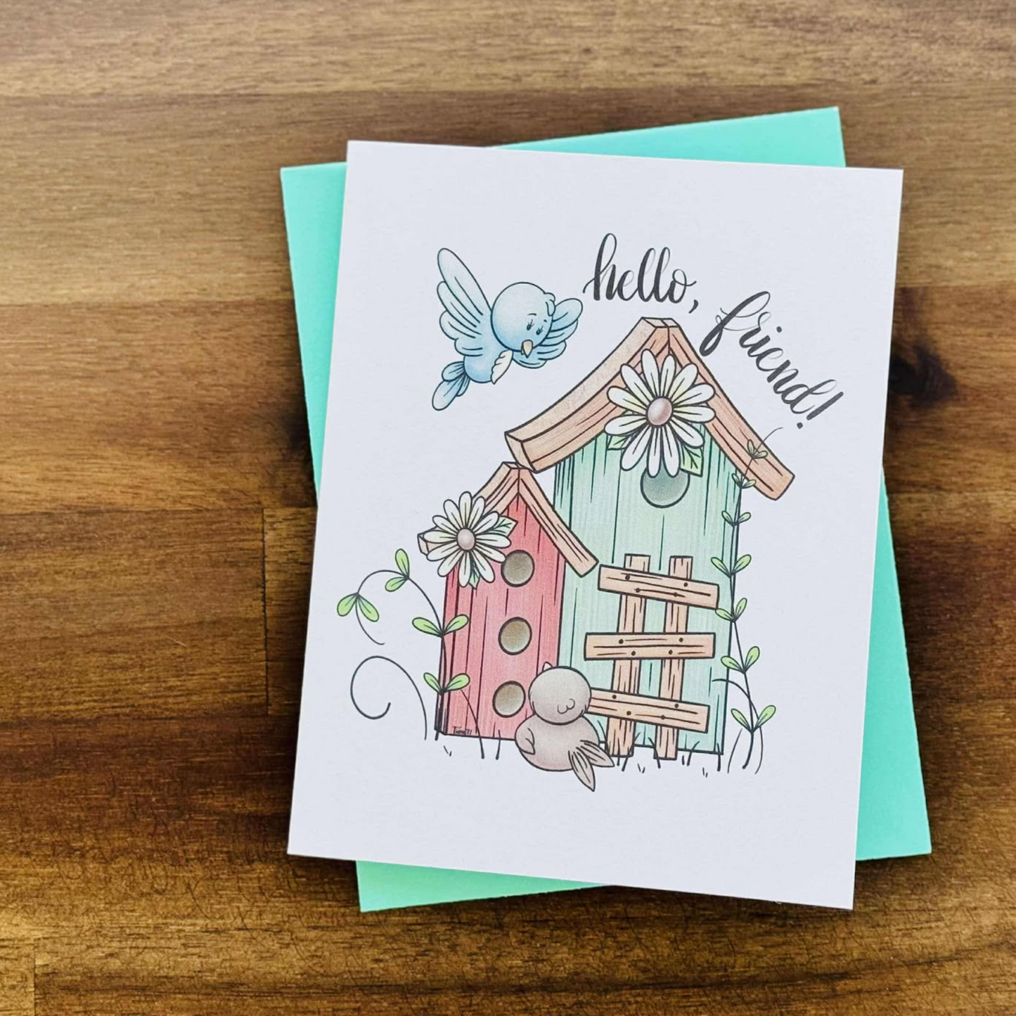 Hello Friend Note Cards (Set of 12)