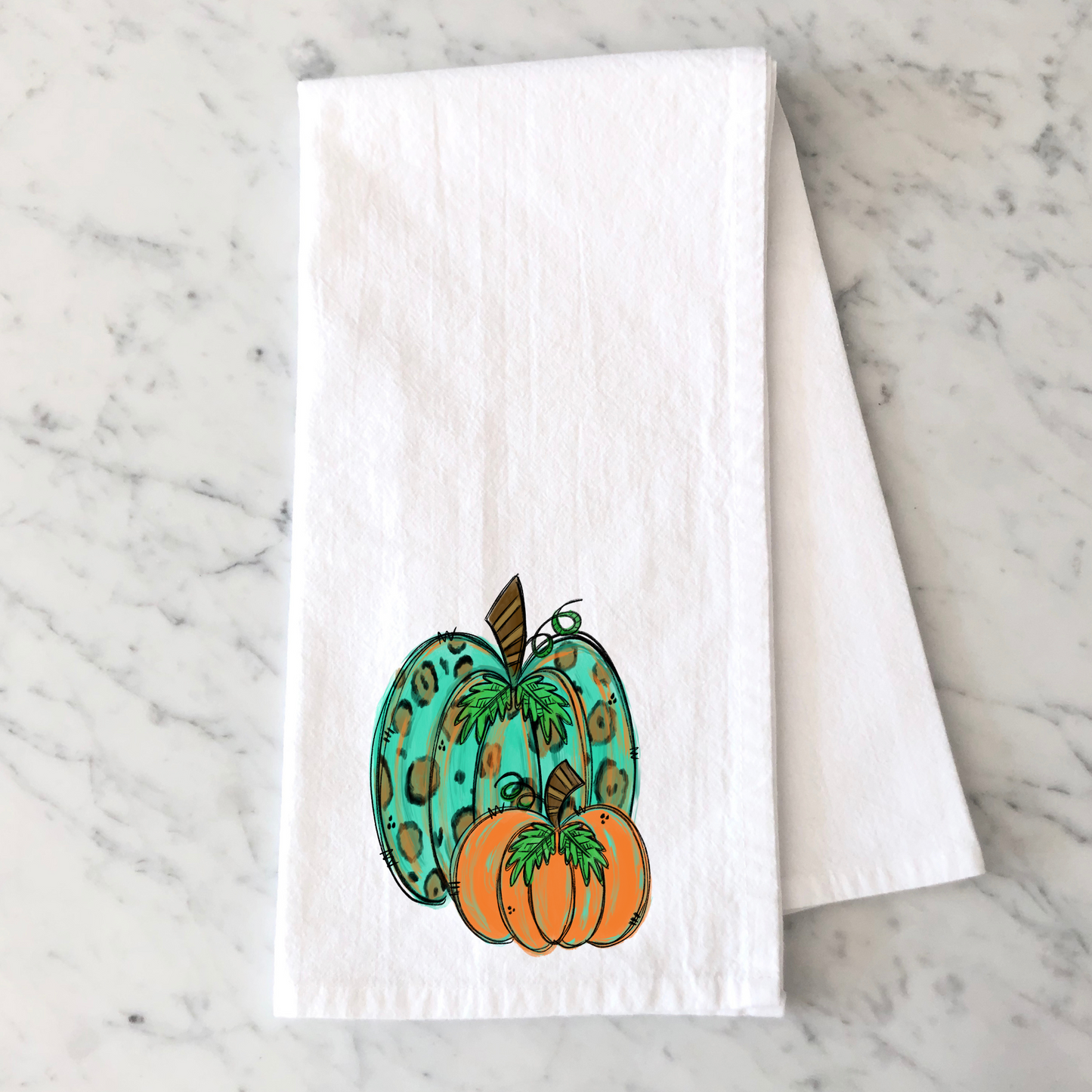 Leopard Pumkin Duo Kitchen Towel