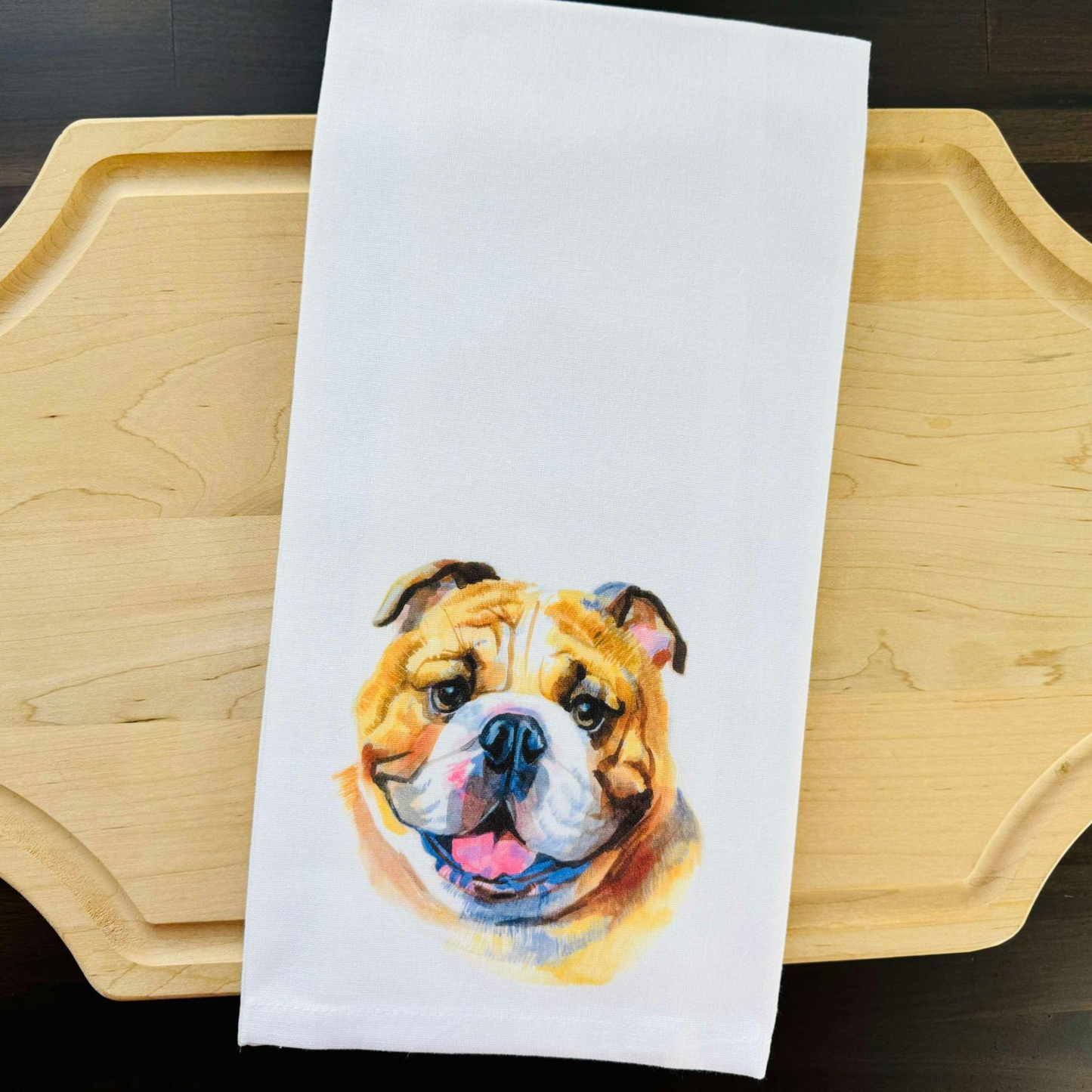 Bulldog Kitchen Towel