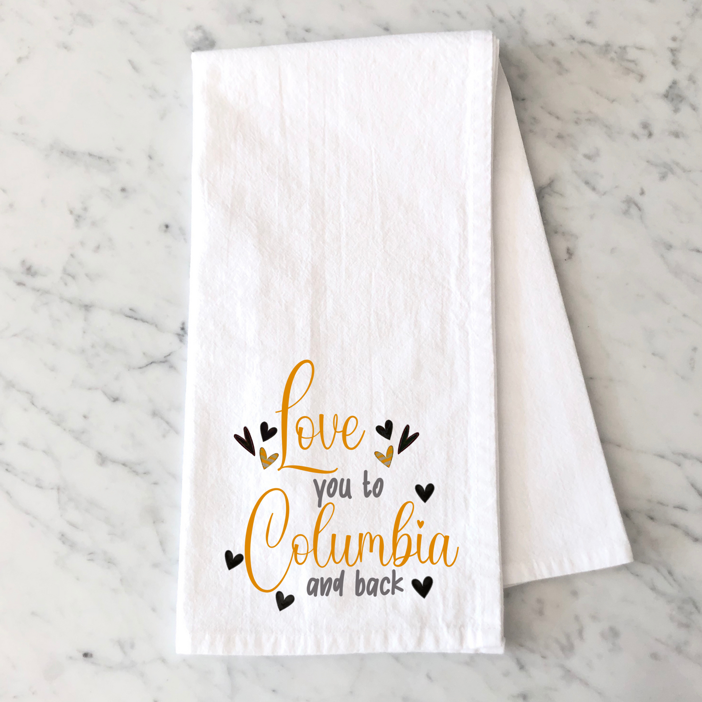 Love Columbia Kitchen Towel