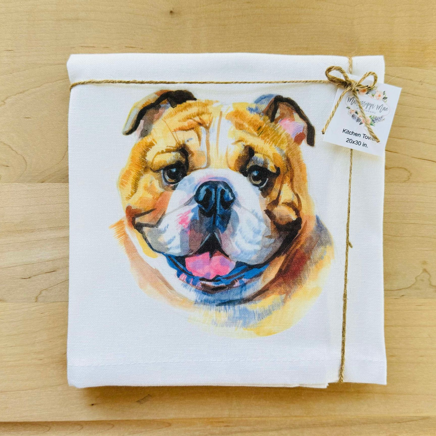 Bulldog Kitchen Towel