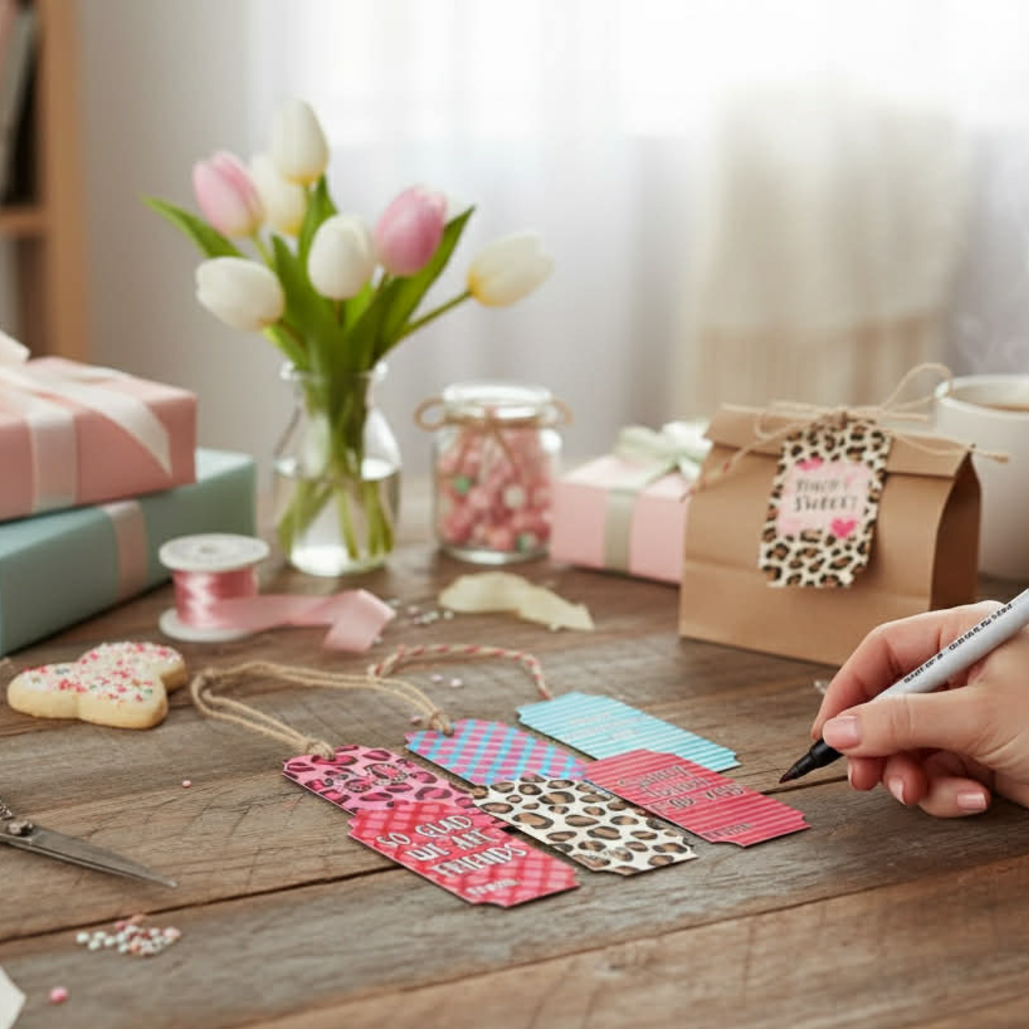 Printable Valentine Gift Tags Bundle - VW