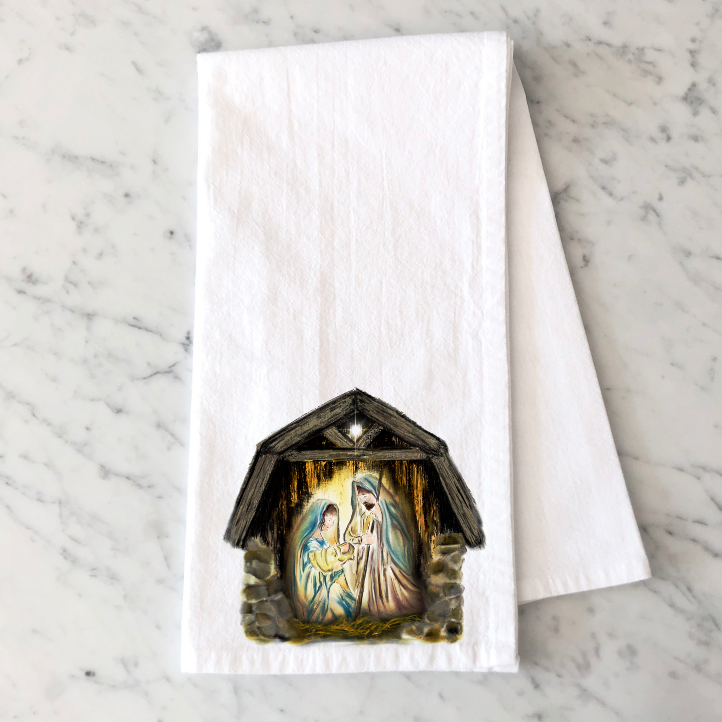 Nativity Kitchen Towel