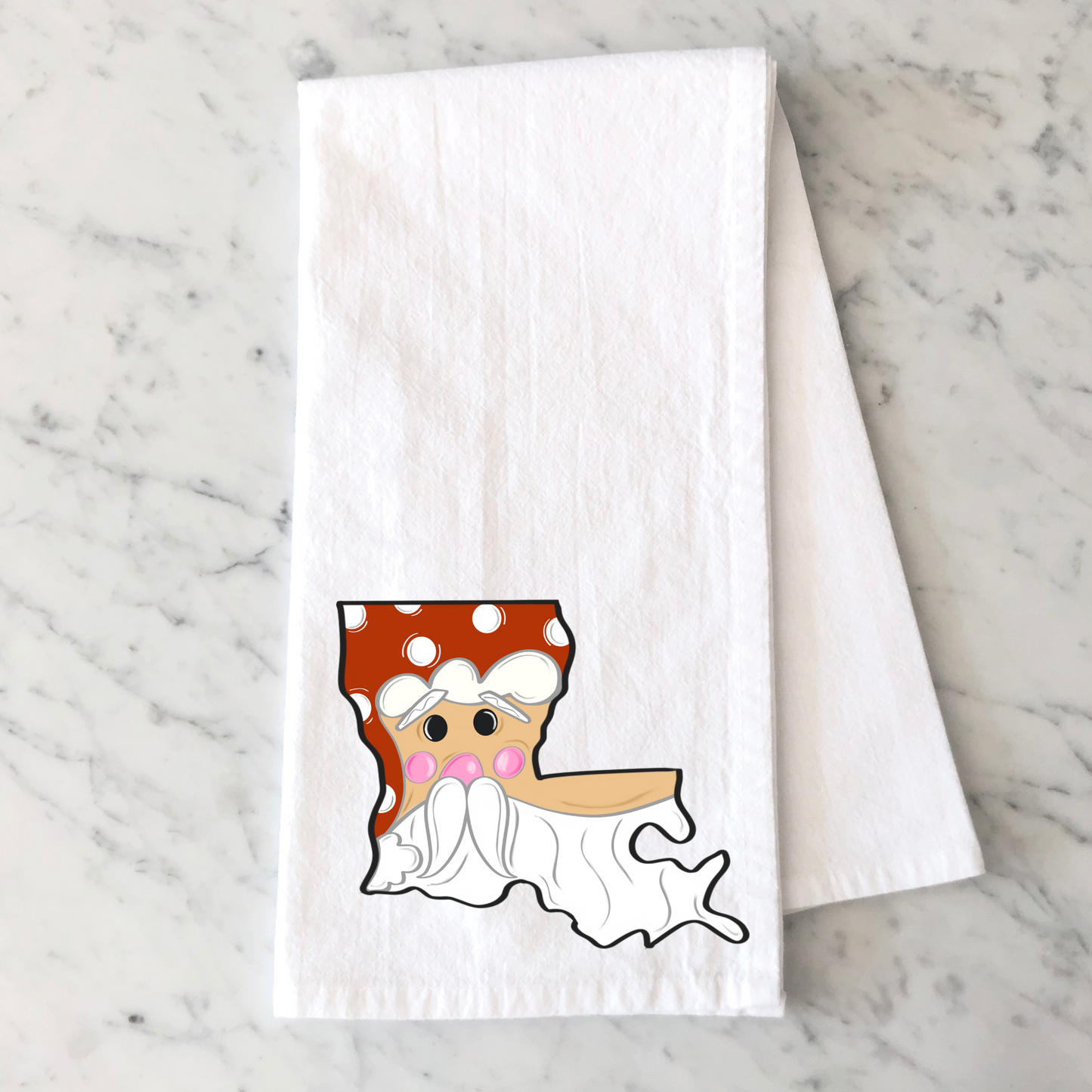 Santa State Kitchen Towel