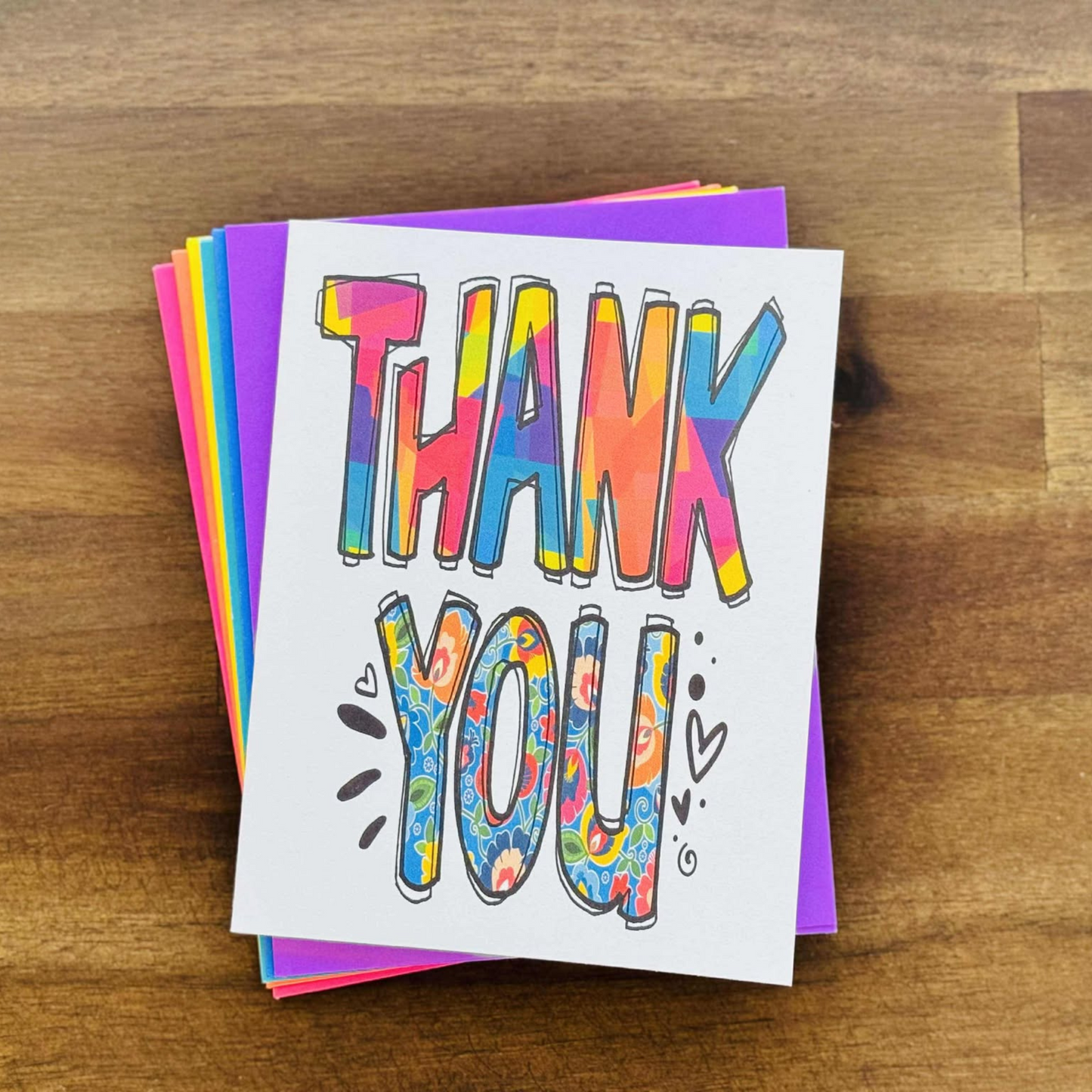 Thank You Note Cards (Set of 12)