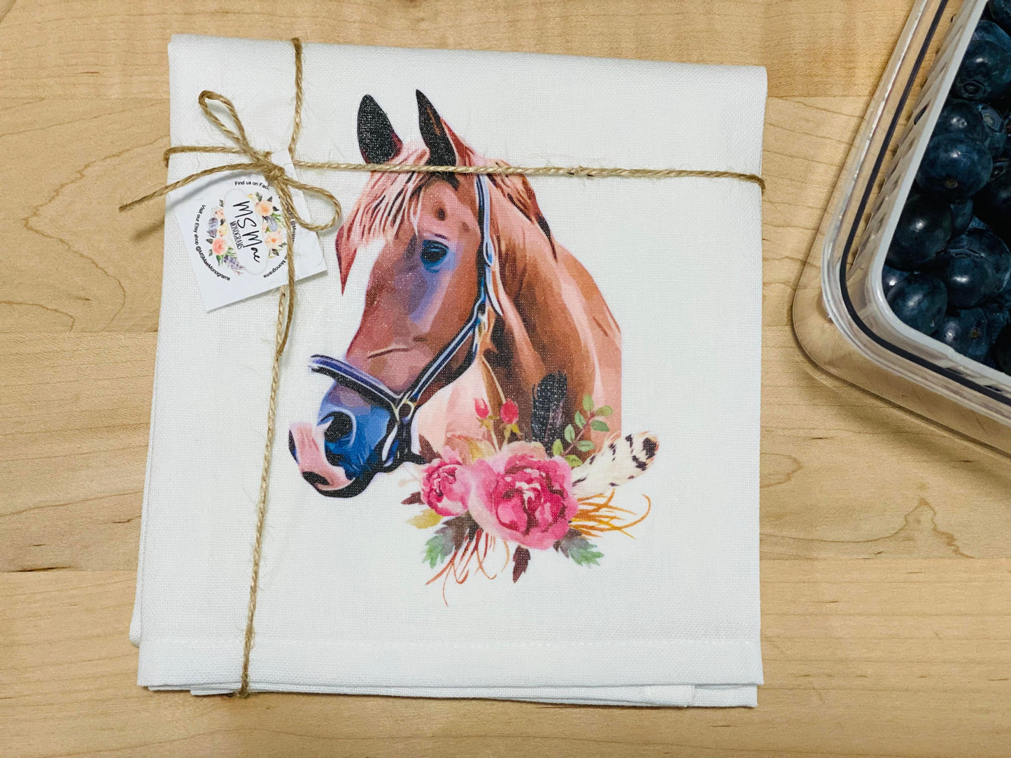 Horse Kitchen Towel