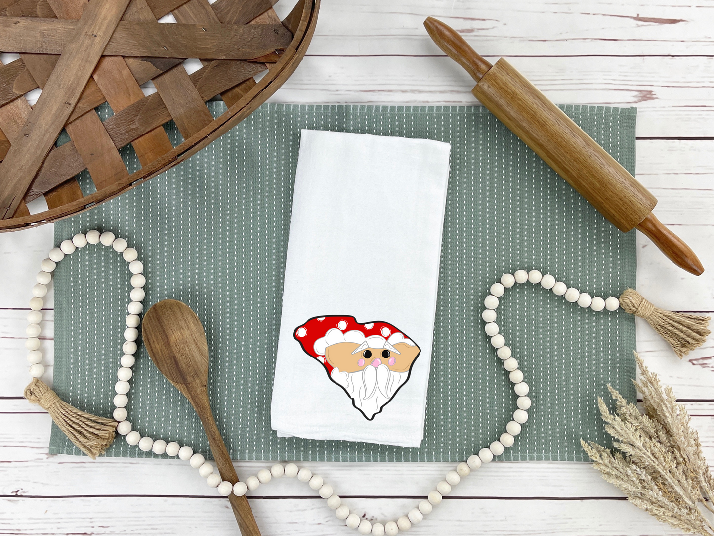 Santa States Kitchen Towel